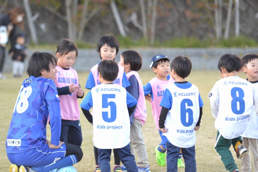 リックス　アザリーFC飯田　結プロジェクト　キッズフェス