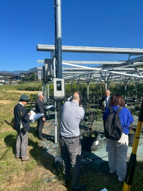 飯田市　株式会社リックス　ソーラーシェアリング