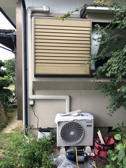 飯田市　エアコン施工事例