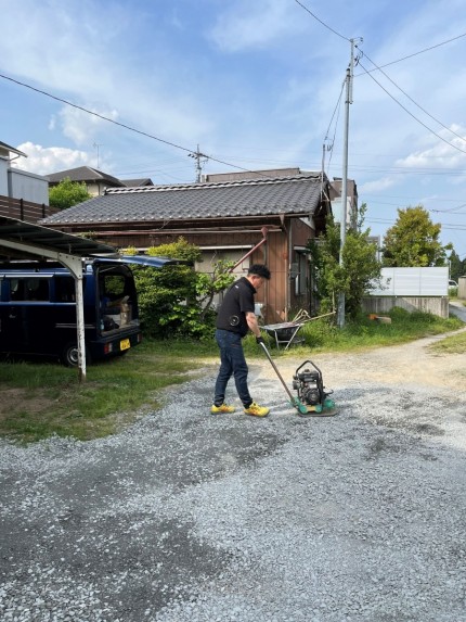 飯田市　砕石工事