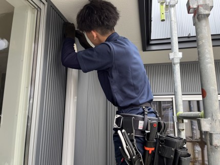 飯田市　エアコン　施工写真