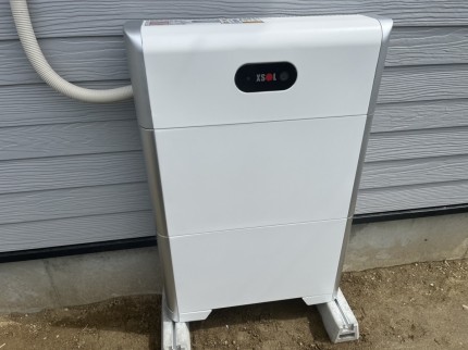 蓄電池システム施工写真