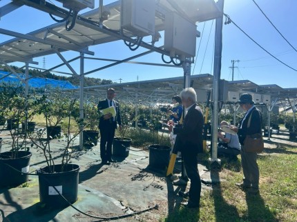 飯田市　株式会社リックス　ソーラーシェアリング