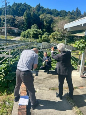 飯田市　株式会社リックス　ソーラーシェアリング