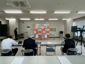 結プロジェクト　リックス　高森町　調印式　高森北小学校